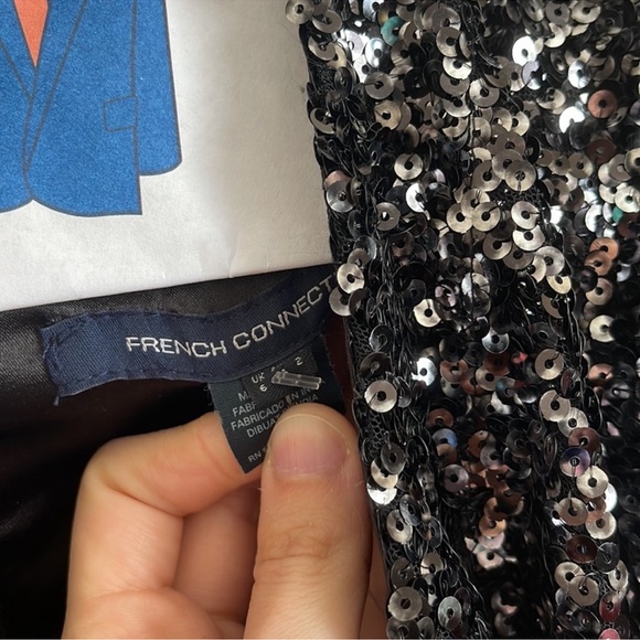 French Connection Sequin Romper - Picture 10 of 13